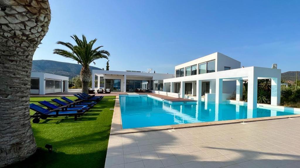 ארמיוני Leblanc Luxurious Beachfront Villa, Gcollectiongr מראה חיצוני תמונה