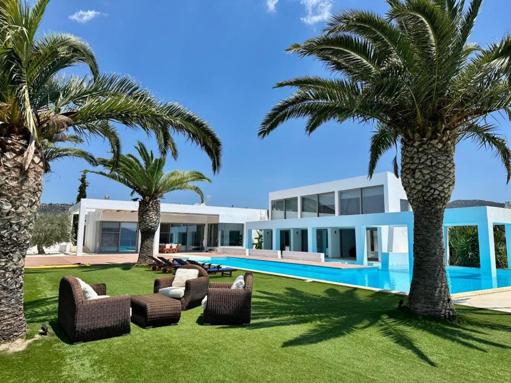 ארמיוני Leblanc Luxurious Beachfront Villa, Gcollectiongr מראה חיצוני תמונה