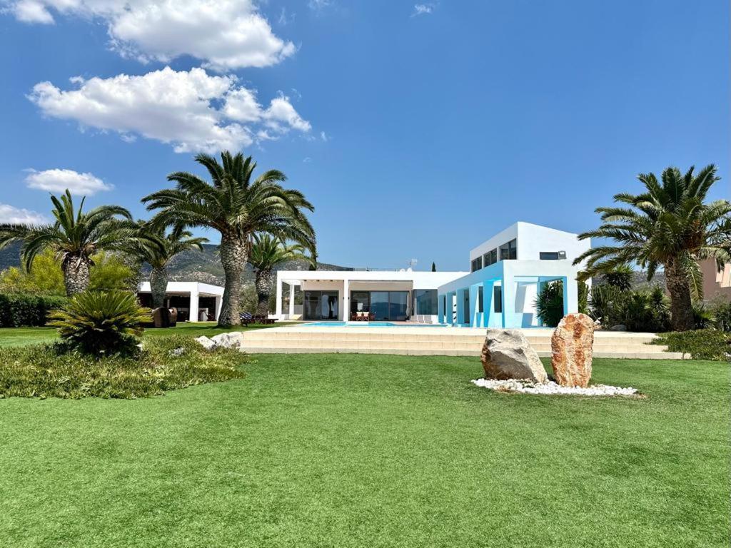 ארמיוני Leblanc Luxurious Beachfront Villa, Gcollectiongr מראה חיצוני תמונה