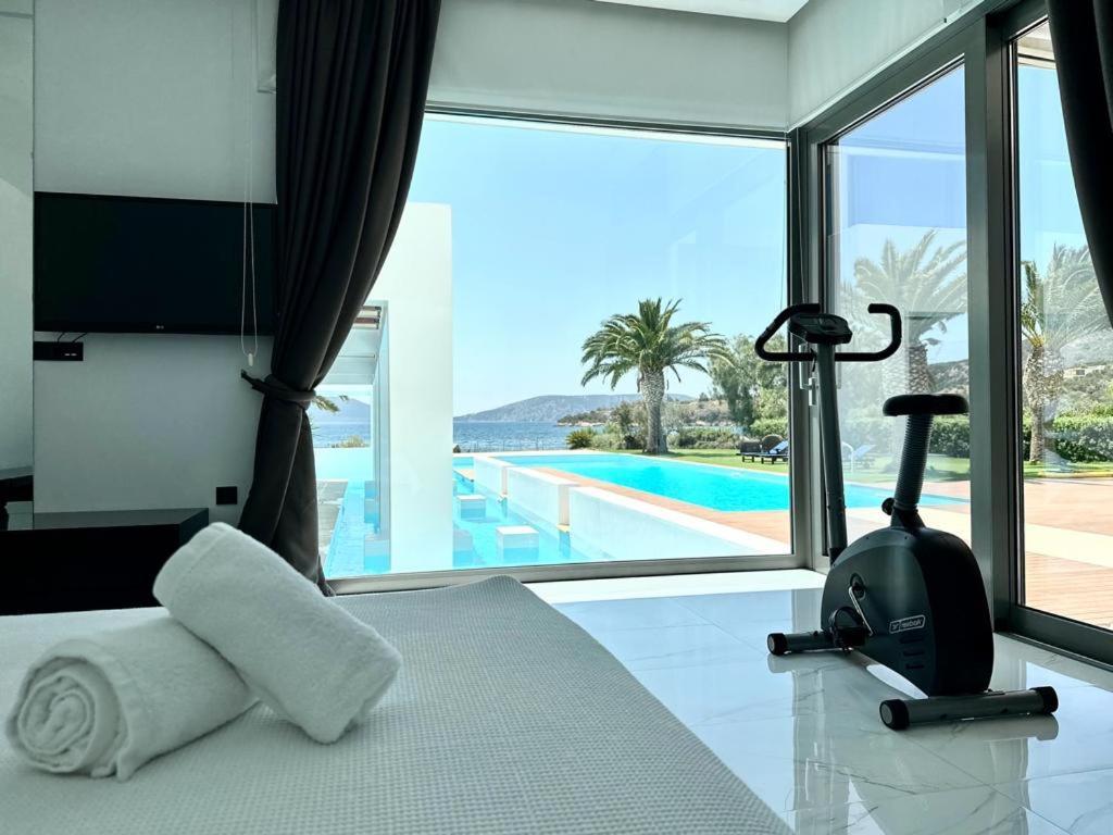ארמיוני Leblanc Luxurious Beachfront Villa, Gcollectiongr מראה חיצוני תמונה